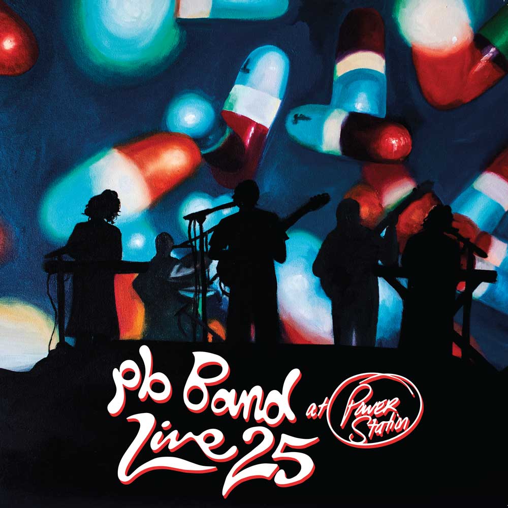 pb band live 25 at power station album artwork
